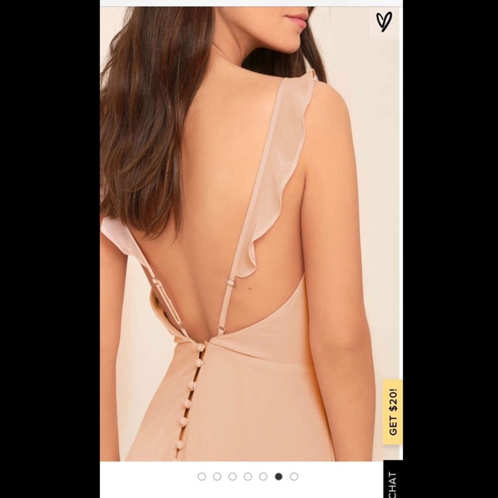 Lulus blush gown, perfect condition! - Picture 2 of 5